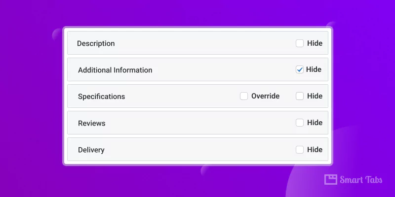 How to Remove Additional Information Tab in WooCommerce 