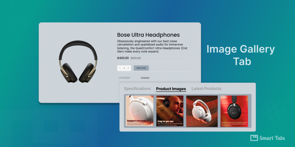 How to create image gallery tab in WooCommerce Product Page