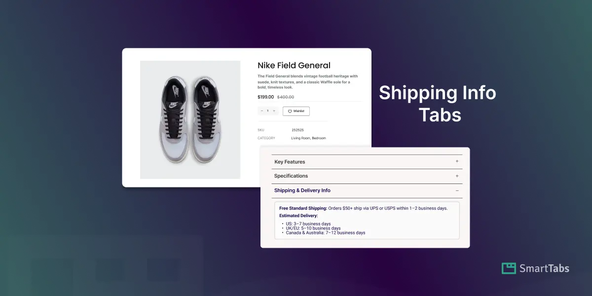 How to Add Shipping Info Tab to WooCommerce Product Page (No Coding)